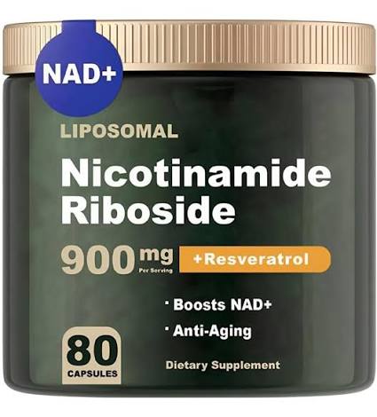 NAD+RESVERATROL LIPOSOMAL 900MG CAP X 80 (REUS)